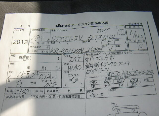 
								Toyota Regiearth van full									